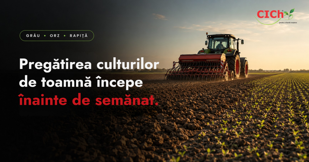 Pregătirea culturilor de toamnă
